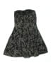 Express Paisley Animal Print Snake Print Black Cocktail Dress Size 2 - photo 2