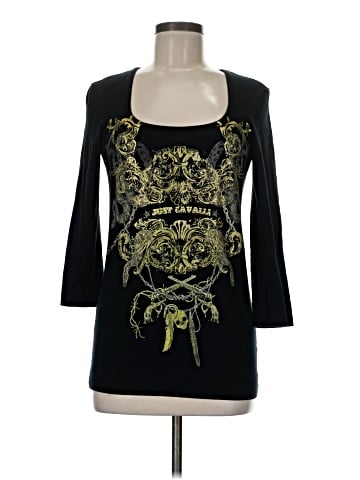 Just Cavalli 3/4 Sleeve T-Shirt (view 1)