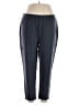 Joan Rivers Solid Blue Gray Active Pants Size 1X - photo 1