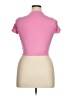 DAZY Pink Short Sleeve Top Size XL - photo 2