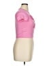 DAZY Pink Short Sleeve Top Size XL - photo 4