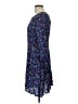 Gap 100% Rayon Print Blue Casual Dress Size 12 - photo 5