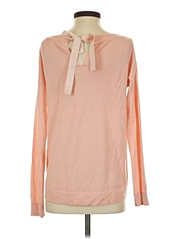 Diane von Furstenberg Long Sleeve Silk Top (view 2)