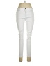 Just Black Solid White Ivory Jeans Size 31 waist (petite) - photo 1