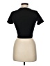Zara Black Short Sleeve Turtleneck Size M - photo 2