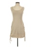 Unbranded Tan Casual Dress Size XXS (estimated) - photo 1