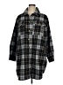 Time and Tru Plaid Gray Coat Size XL - photo 1