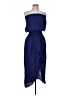 Becca 100% Rayon Blue Cocktail Dress Size M - photo 1