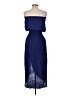 Becca 100% Rayon Blue Cocktail Dress Size M - photo 2