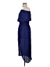 Becca 100% Rayon Blue Cocktail Dress Size M - photo 5