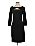 Unbranded Solid Black Cocktail Dress Size S - photo 1