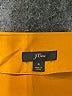 J.Crew 100% Polyester Gold Long Sleeve Blouse Size 4 - photo 7