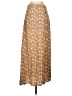 MNG Polka Dots Tan Casual Skirt Size XXS - photo 1