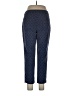 Talbots Outlet Print Blue Casual Pants Size 10 - photo 2
