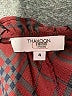 Thakoon Plaid Burgundy Long Sleeve Blouse Size 4 - photo 7