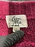 Cosmic Blue Love Solid Burgundy Pullover Sweater Size L - photo 7