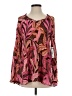 Sunny Leigh 100% Polyester Pink Long Sleeve Blouse Size S - photo 1
