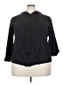 Hanes 100% Cotton Black Jacket Size 3X - photo 1