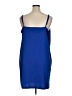 Assorted Brands 100% Polyester Blue Casual Dress Size 1X (estimated) - photo 2
