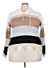 No Boundaries Color Block Tan Pullover Sweater Size 3X - photo 1