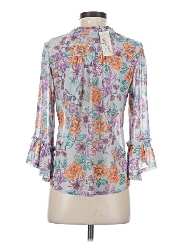 Mystree 3/4 Sleeve Blouse (view 2)
