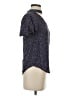 Maeve 100% Viscose Blue Short Sleeve Blouse Size XS - photo 4