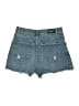 Express Blue Denim Shorts Size 8 - photo 2
