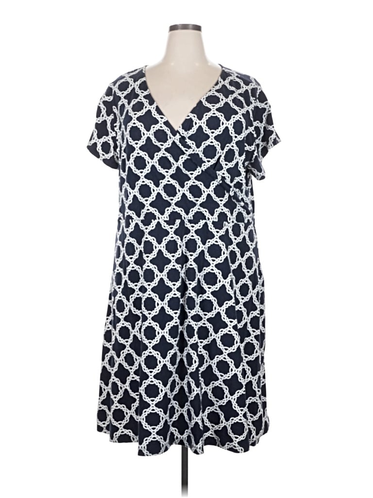 Pre-owned Basic Editions Casual Dress In Blue