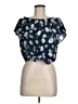 Active USA Blue Short Sleeve Blouse Size M - photo 1