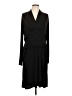 ASHRO Solid Black Casual Dress Size L - photo 1