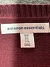 Amazon Essentials 100% Cotton Solid Burgundy Pullover Sweater Size XL - photo 7