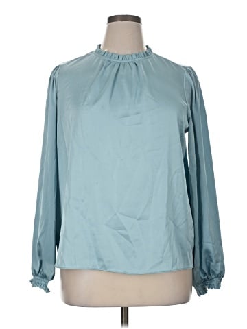 Cupcakes & Cashmere Long Sleeve Blouse (view 1)