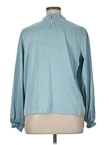 Cupcakes & Cashmere Long Sleeve Blouse (view 2)