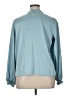 Cupcakes & Cashmere Blue Long Sleeve Blouse Size XL - photo 2