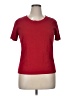 Kate Hill Red Short Sleeve Top Size XL - photo 1
