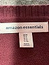 Amazon Essentials 100% Cotton Burgundy Pullover Sweater Size XL - photo 7