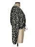 H&M 100% Polyester Black Long Sleeve Blouse Size L - photo 4