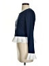Shein Blue Long Sleeve Blouse Size 4 - photo 5