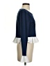 Shein Blue Long Sleeve Blouse Size 4 - photo 4