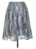 Tommy Hilfiger 100% Polyester Paisley Blue Casual Skirt Size 14 - photo 2