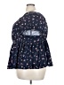 Torrid Blue Short Sleeve Blouse Size 4X Plus (4) - photo 5