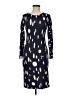 Boden 100% Wool Graphic Black Casual Dress Size 6L - photo 1