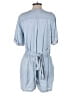 Gap 100% Lyocell Solid Blue Romper Size M - photo 2