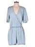Gap 100% Lyocell Solid Blue Romper Size M - photo 1