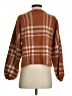 Z Supply Plaid Brown Pullover Sweater Size S - photo 2