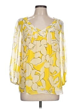 Diane von Furstenberg 3/4 Sleeve Silk Top (view 1)