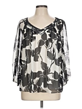 Diane von Furstenberg 3/4 Sleeve Silk Top (view 1)