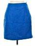 W118 by Walter Baker 100% Polyester Solid Blue Casual Skirt Size 2 - photo 1