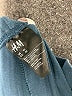 H&M Solid Blue Casual Pants Size 4 - photo 3