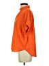 Cato Orange Short Sleeve Blouse Size S - photo 5